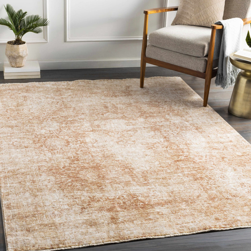 Fieldale Traditional Style Brown And Ivory Area Rug - The Rug Decor