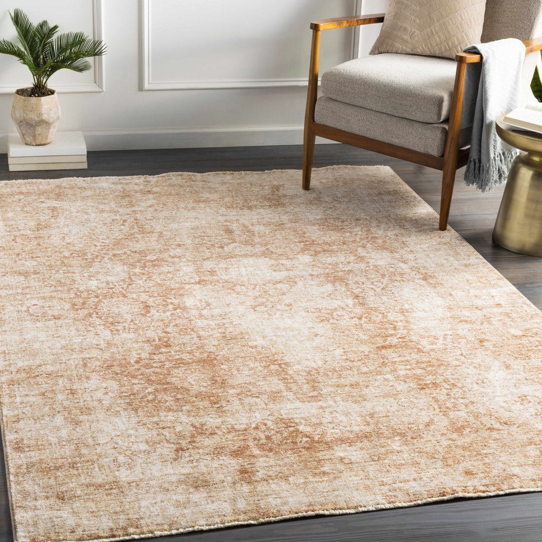 Fieldale Traditional Style Brown And Ivory Area Rug - The Rug Decor