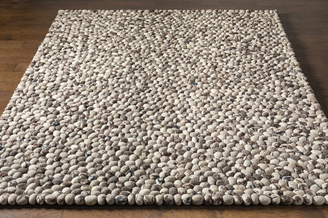Fillmore Modern Style Gray And White Hand Woven Area Rug - The Rug Decor