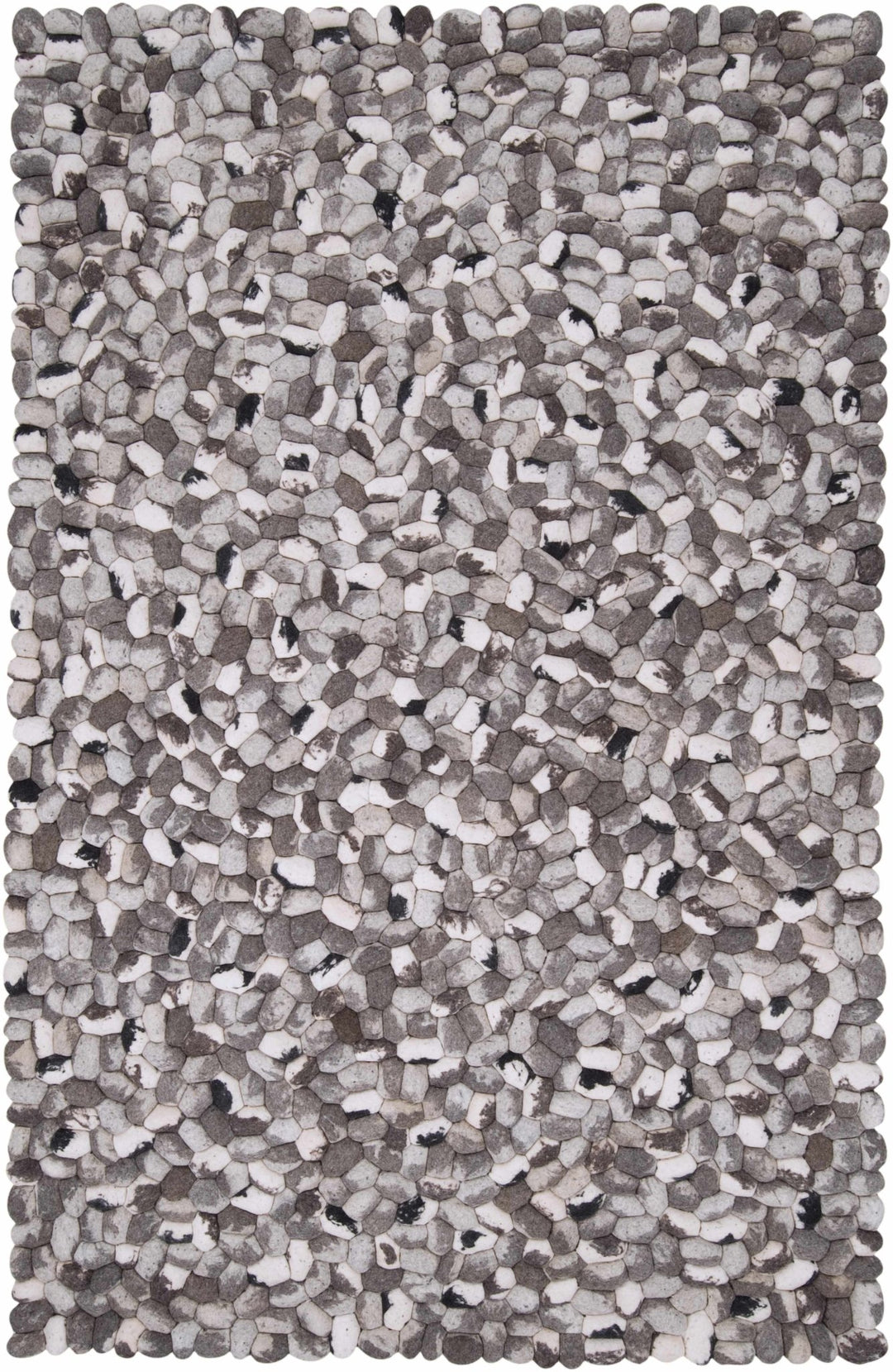 Fillmore Modern Style Gray And White Hand Woven Area Rug - The Rug Decor
