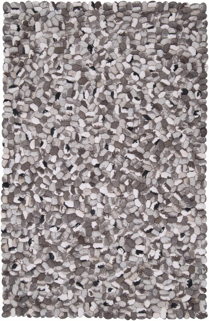 Fillmore Modern Style Gray And White Hand Woven Area Rug - The Rug Decor