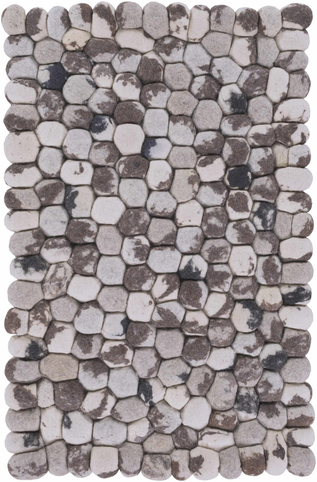 Fillmore Modern Style Gray And White Hand Woven Area Rug - The Rug Decor