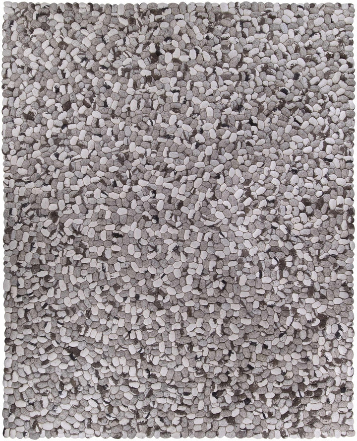 Fillmore Modern Style Gray And White Hand Woven Area Rug - The Rug Decor
