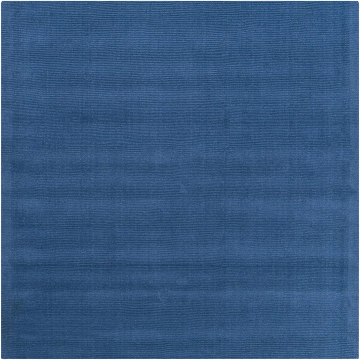 Findlay Modern Solid Wool Blue Area Rug - The Rug Decor