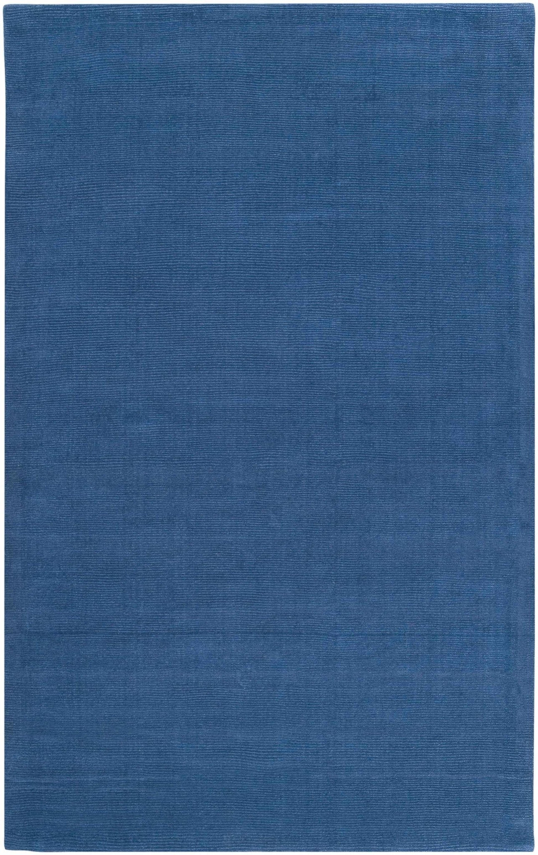 Findlay Modern Solid Wool Blue Area Rug - The Rug Decor