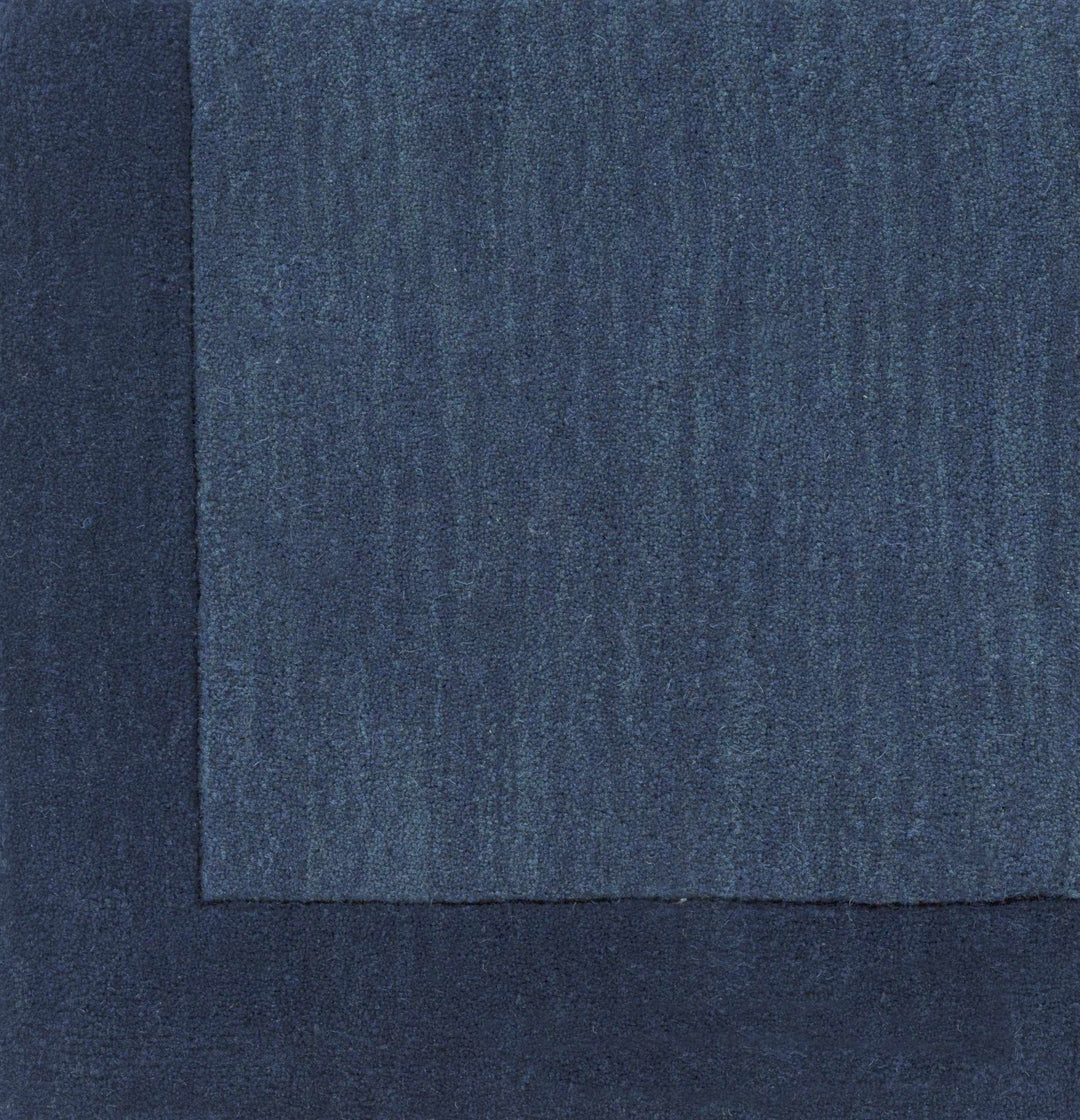 Fingerhut Blue Modern Style Hand Loomed Wool Area Rug - The Rug Decor