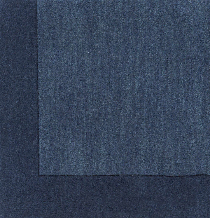 Fingerhut Blue Modern Style Hand Loomed Wool Area Rug - The Rug Decor