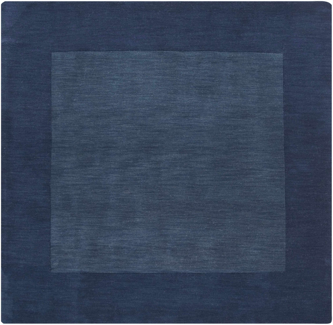 Fingerhut Blue Modern Style Hand Loomed Wool Area Rug - The Rug Decor