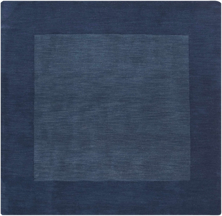 Fingerhut Blue Modern Style Hand Loomed Wool Area Rug - The Rug Decor