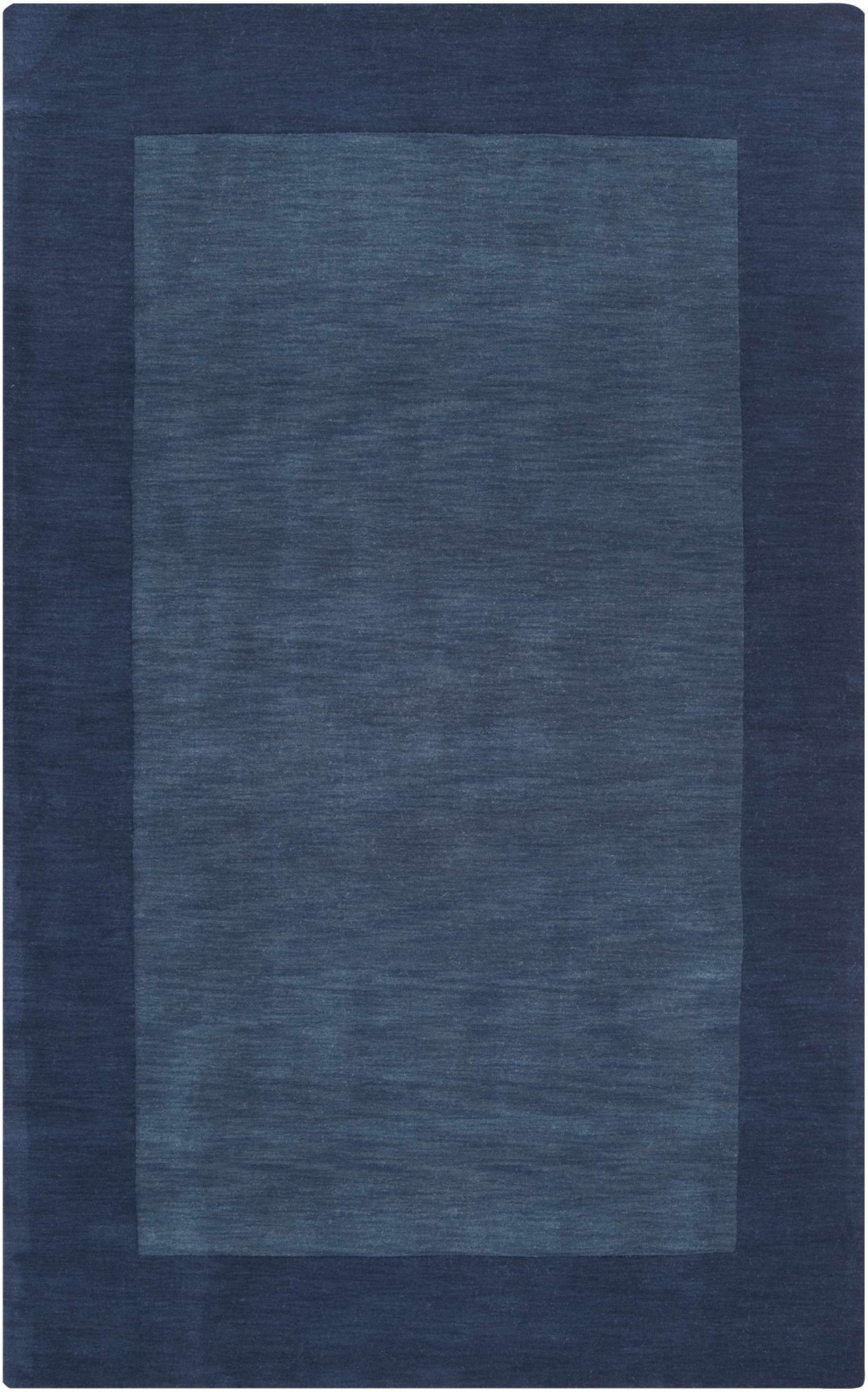 Fingerhut Blue Modern Style Hand Loomed Wool Area Rug - The Rug Decor