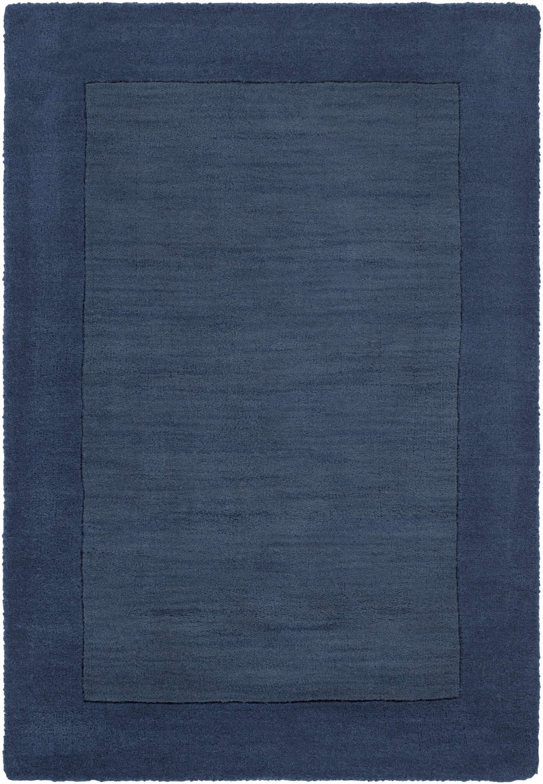 Fingerhut Blue Modern Style Hand Loomed Wool Area Rug - The Rug Decor