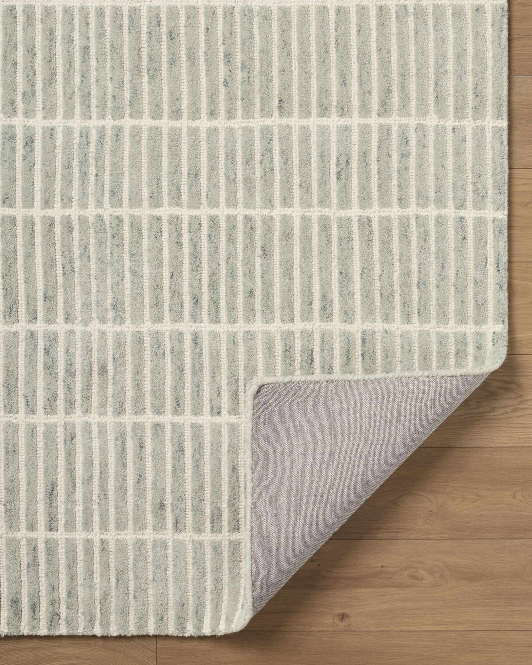 Finial Modern Style Green Hand Tufted Wool Area Rug - The Rug Decor