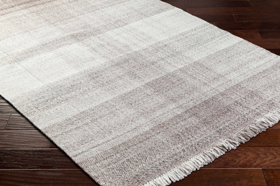 Fiora Contemporary Abstract Gray And Purple Area Rug - The Rug Decor