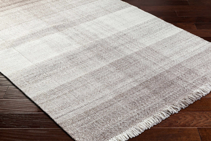 Fiora Contemporary Abstract Gray And Purple Area Rug - The Rug Decor