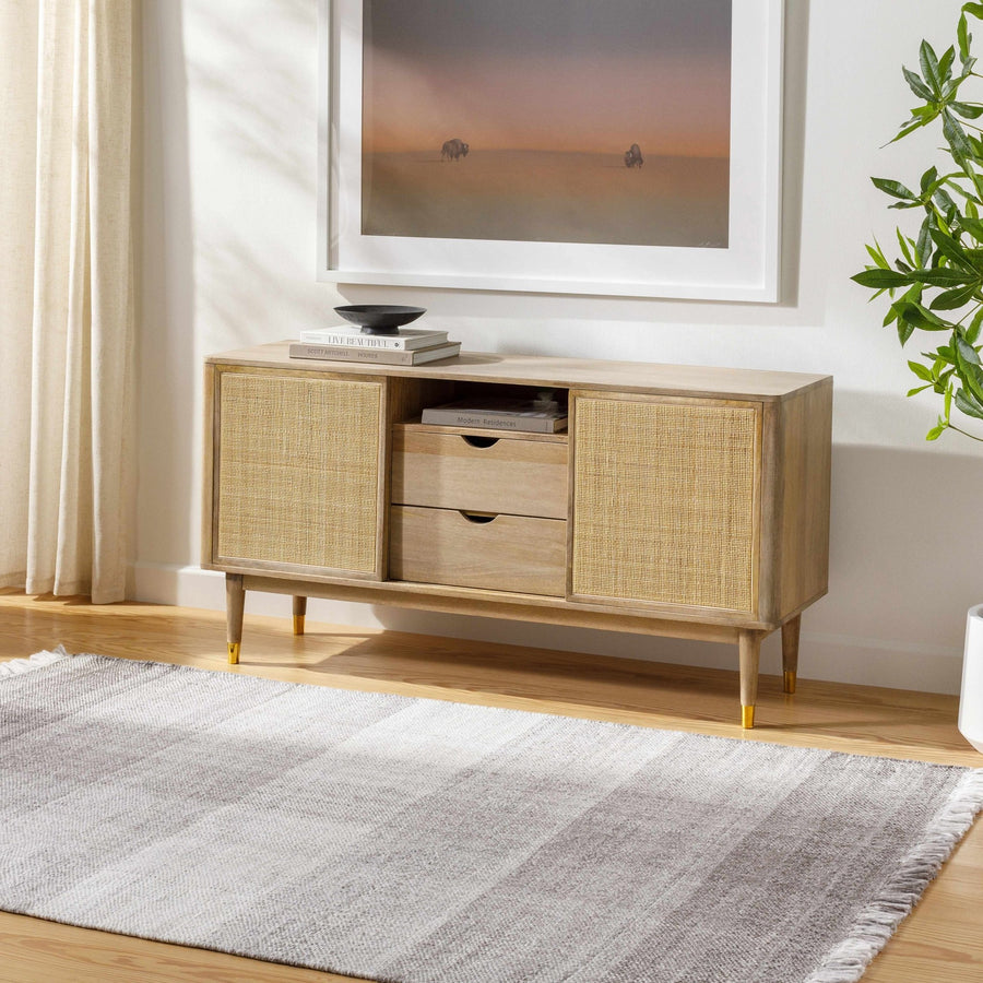 Fiora Contemporary Abstract Gray And Purple Area Rug - The Rug Decor