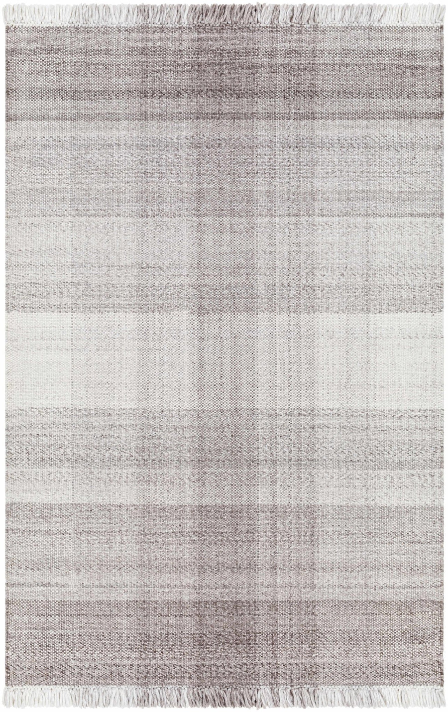 Fiora Contemporary Abstract Gray And Purple Area Rug - The Rug Decor