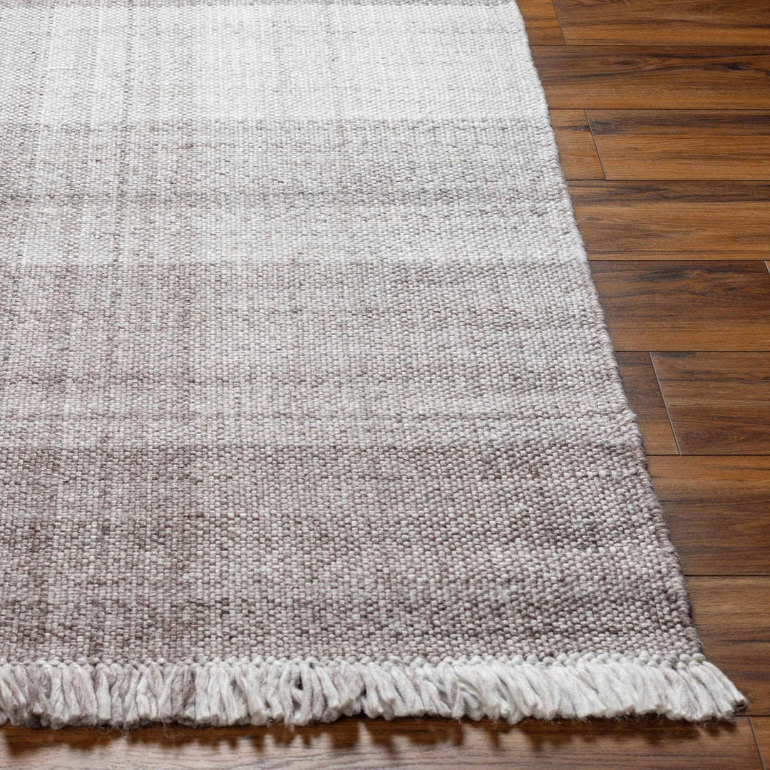 Fiora Contemporary Abstract Gray And Purple Area Rug - The Rug Decor