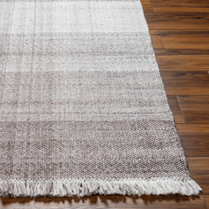 Fiora Contemporary Abstract Gray And Purple Area Rug - The Rug Decor