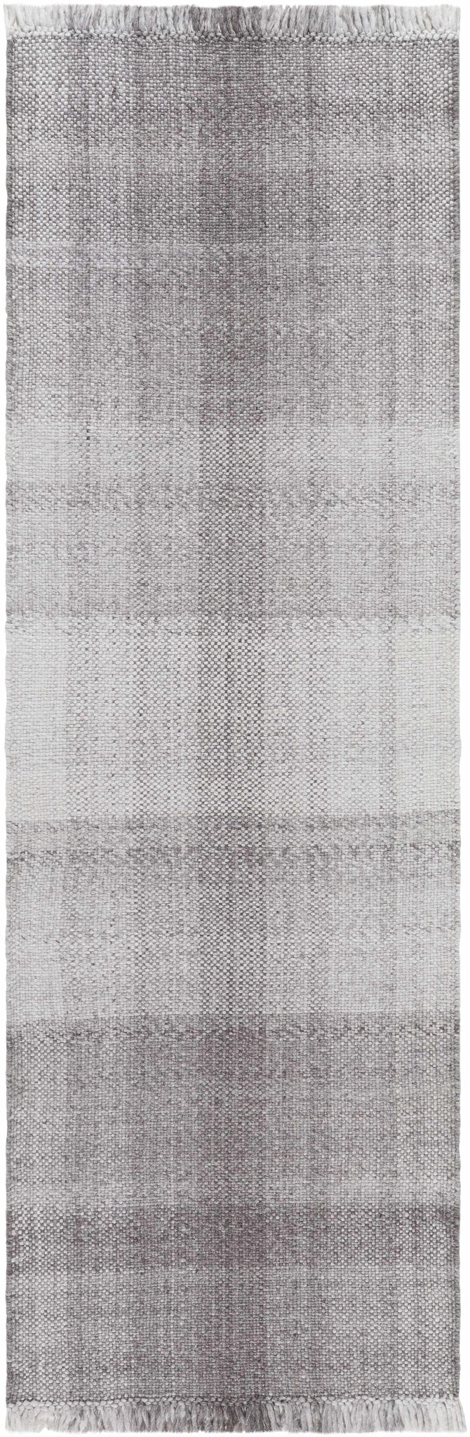 Fiora Contemporary Abstract Gray And Purple Area Rug - The Rug Decor