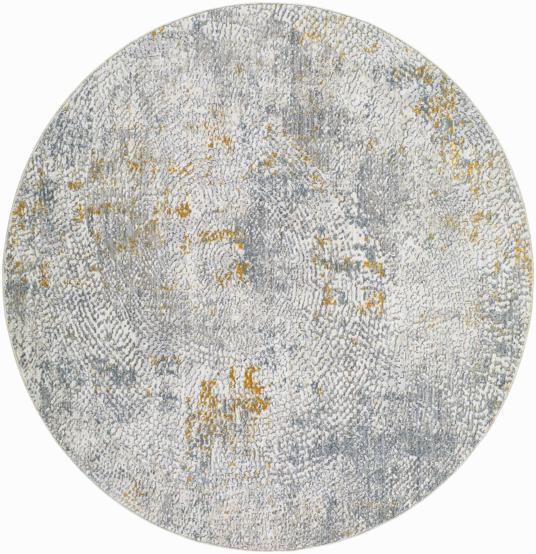 Fleur Modern Abstract Design Gray And Brown Rug - The Rug Decor