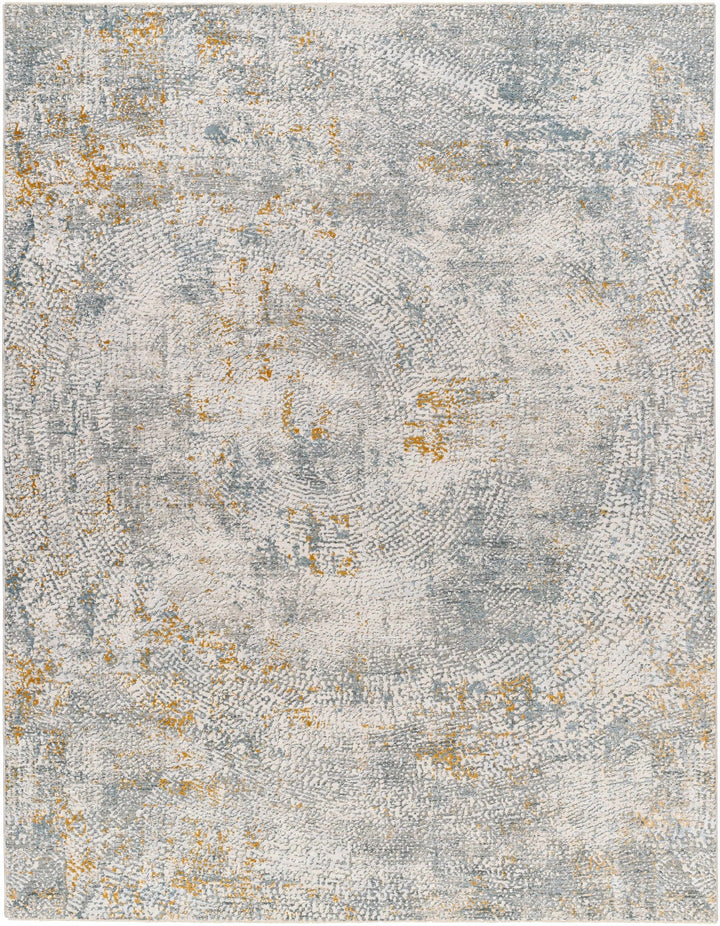 Fleur Modern Abstract Design Gray And Brown Rug - The Rug Decor