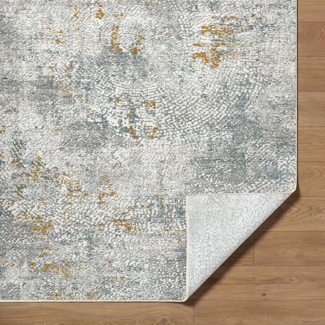 Fleur Modern Abstract Design Gray And Brown Rug - The Rug Decor