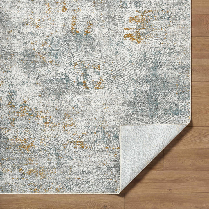Fleur Modern Abstract Design Gray And Brown Rug - The Rug Decor