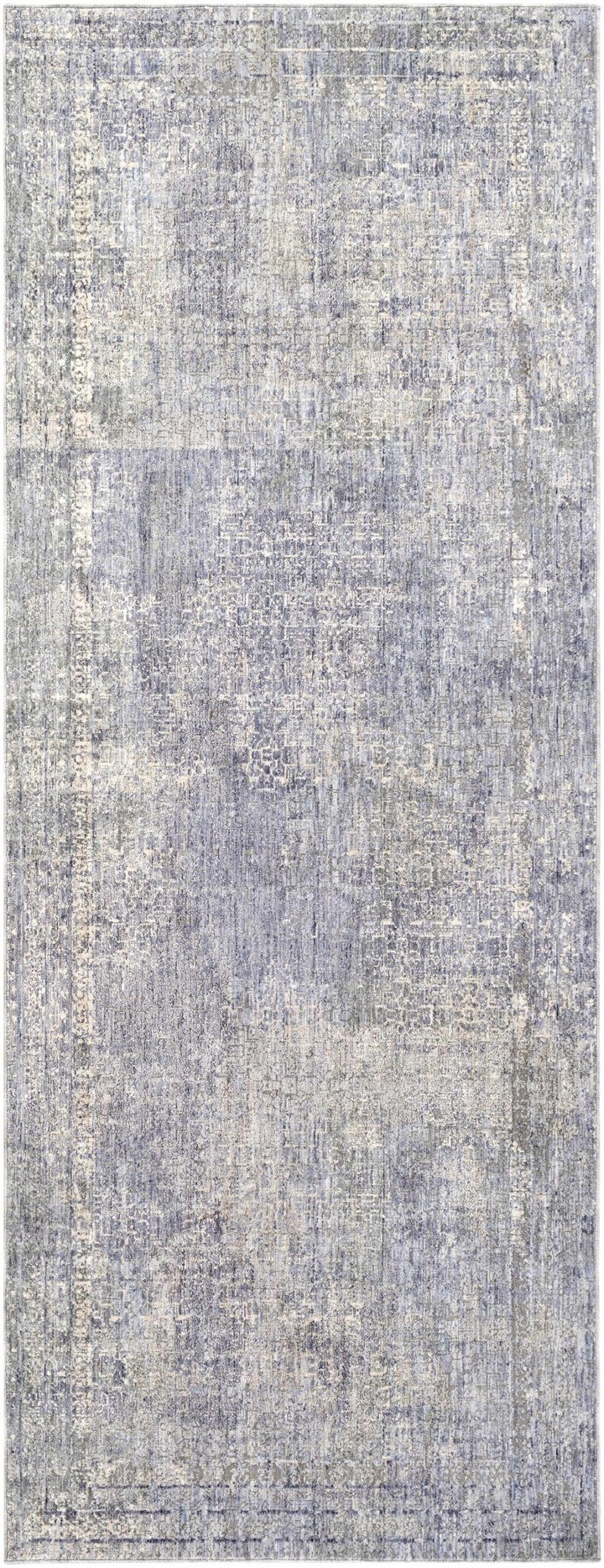 Foley Traditional Style Blue And Gray Area Rug - The Rug Decor