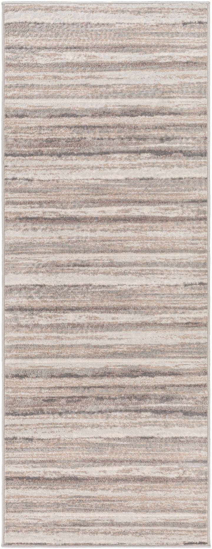 Fombell Modern Abstract Design Gray And Beige Area Rug