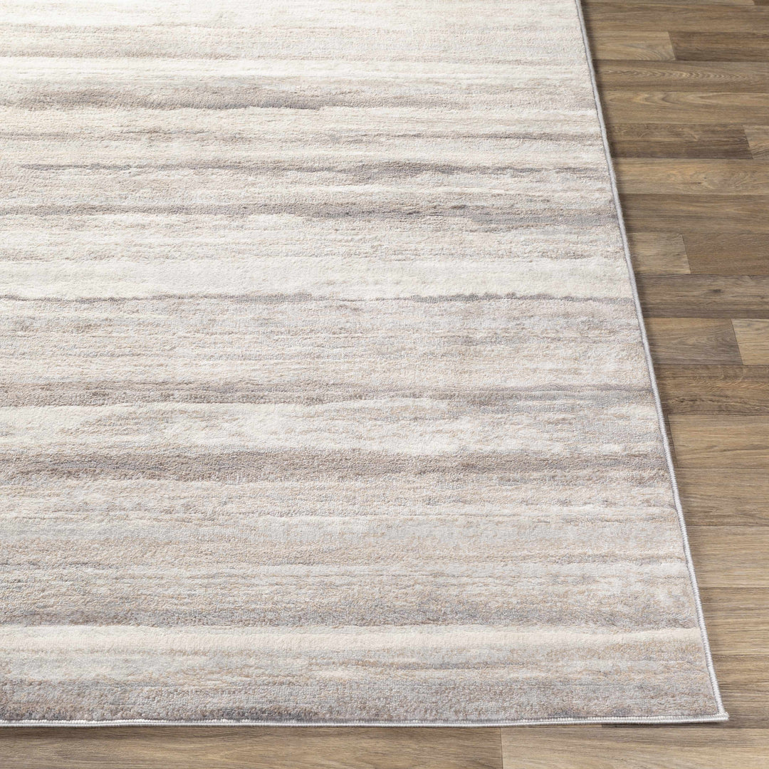 Fombell Modern Abstract Design Gray And Beige Area Rug