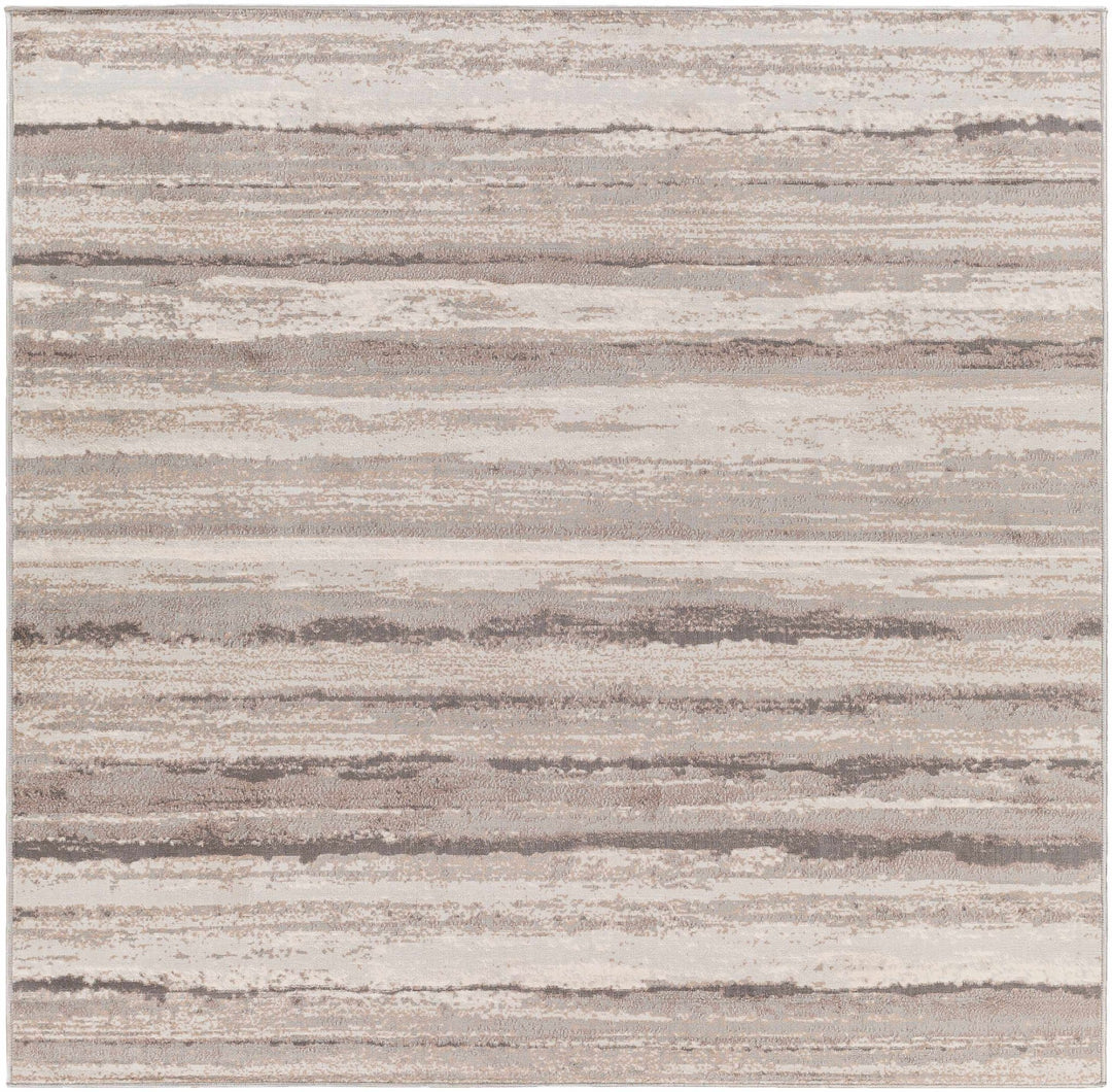 Fombell Modern Abstract Design Gray And Beige Area Rug - The Rug Decor