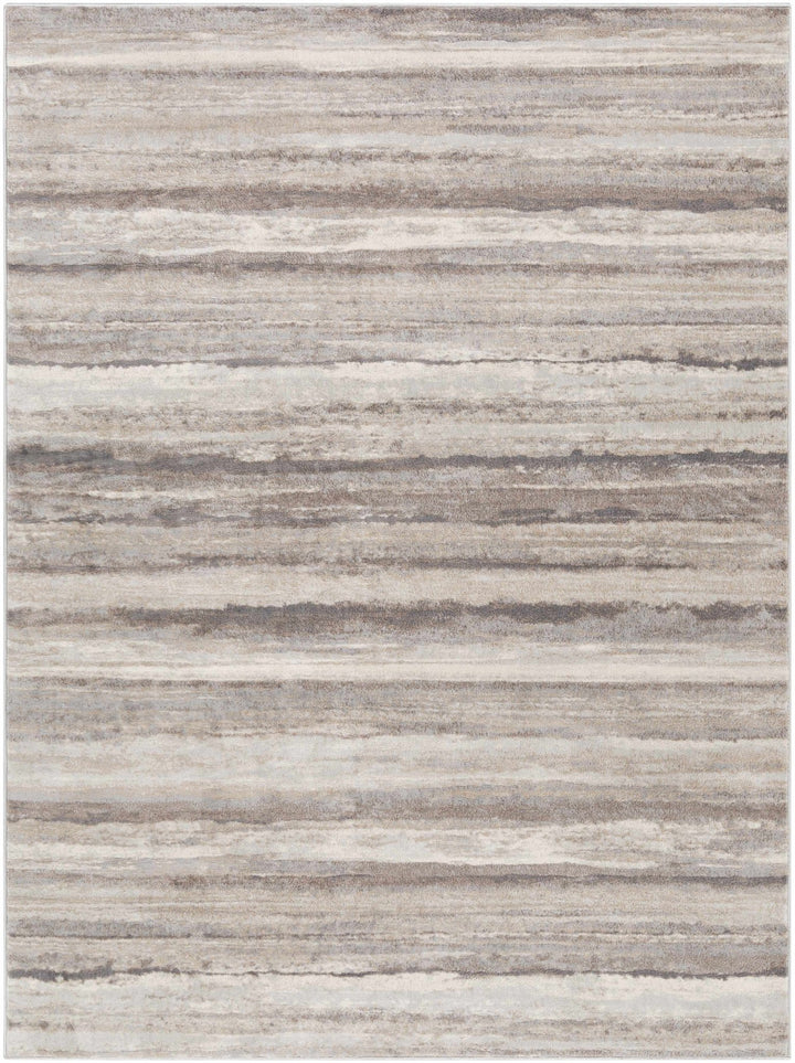 Fombell Modern Abstract Design Gray And Beige Area Rug - The Rug Decor
