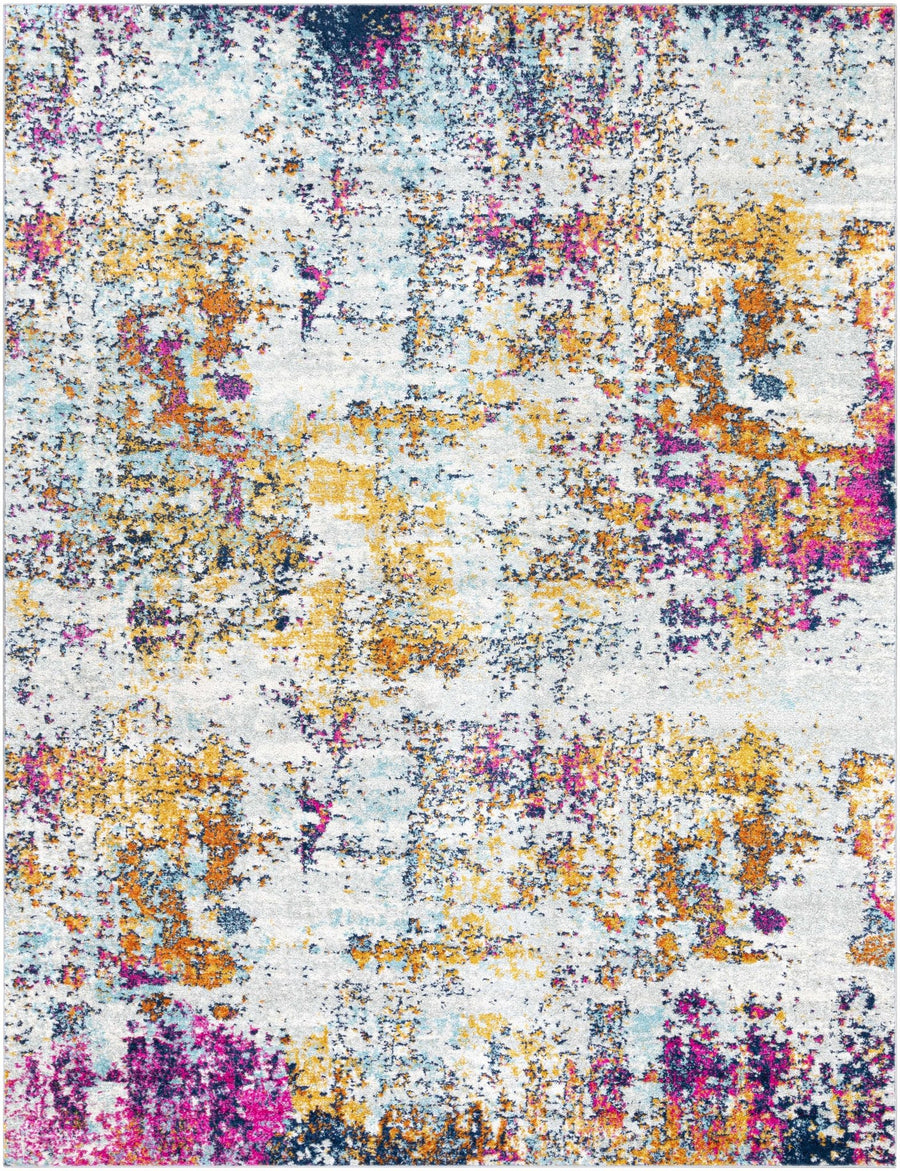 Fowlmere Multicolor Modern Abstract Design Area Rug - The Rug Decor