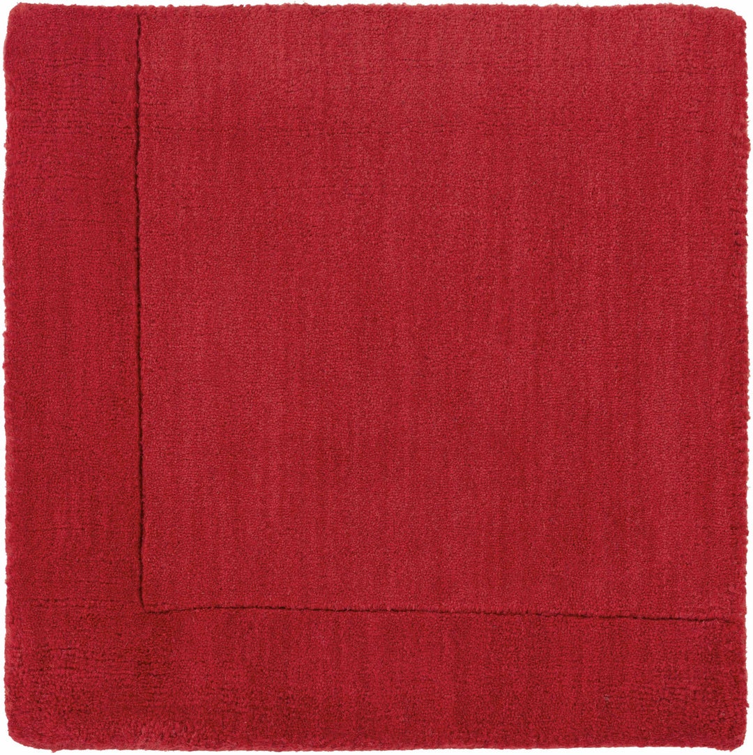 Francisco Modern Style Red Hand Loom Wool Area Rug