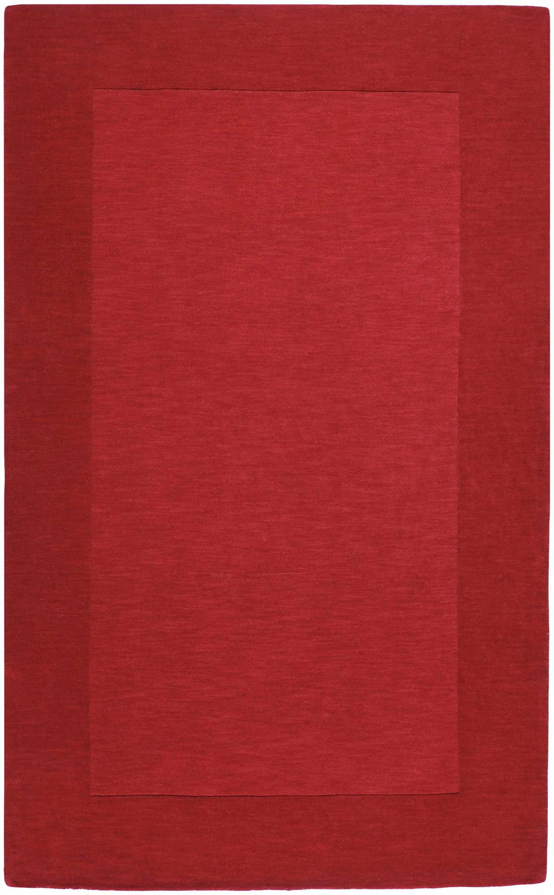 Francisco Modern Style Red Hand Loom Wool Area Rug