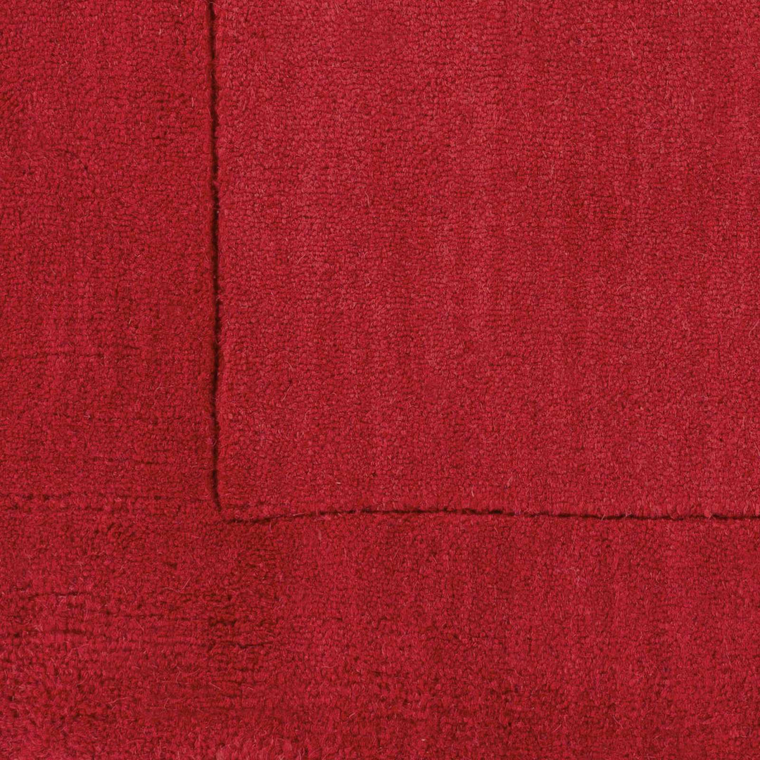 Francisco Modern Style Red Hand Loom Wool Area Rug - The Rug Decor