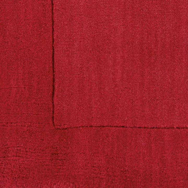 Francisco Modern Style Red Hand Loom Wool Area Rug - The Rug Decor