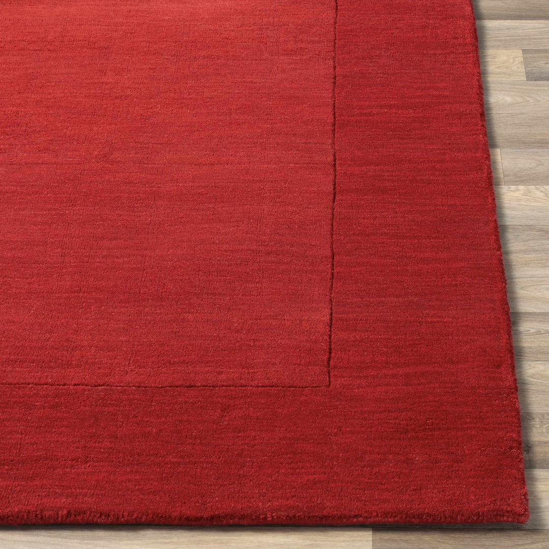 Francisco Modern Style Red Hand Loom Wool Area Rug - The Rug Decor