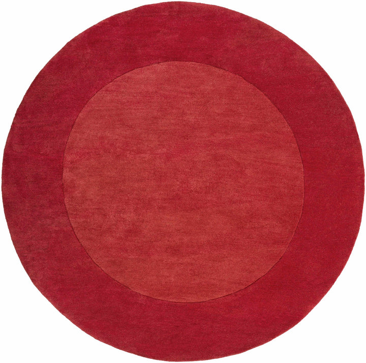 Francisco Modern Style Red Hand Loom Wool Area Rug - The Rug Decor