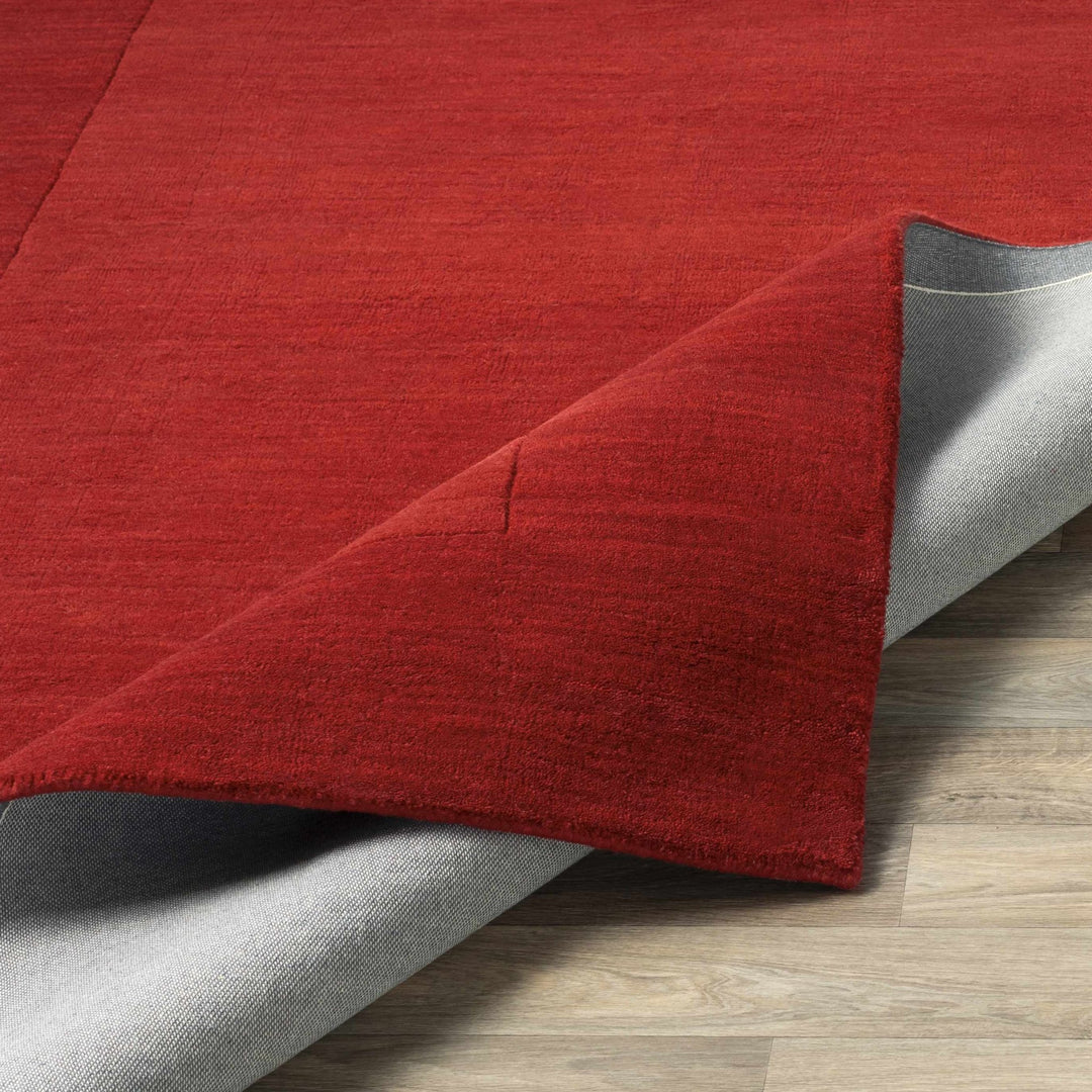 Francisco Modern Style Red Hand Loom Wool Area Rug - The Rug Decor