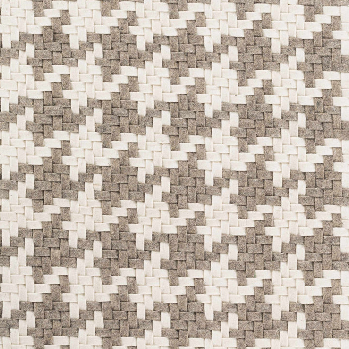Freeport Beige & Gray Hand Woven Wool Area Rug - The Rug Decor