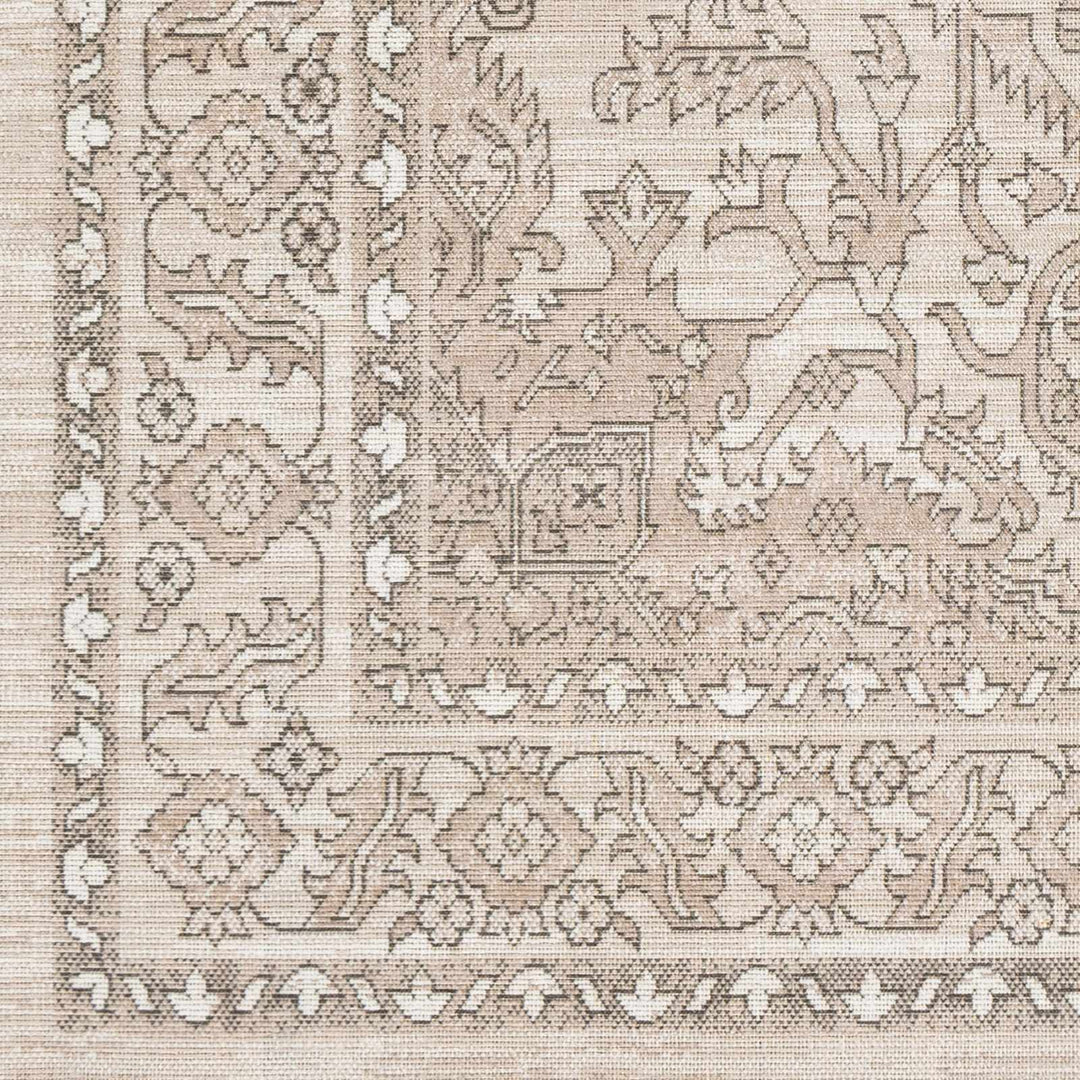 Frenchburg Traditional Style Beige Area Rug