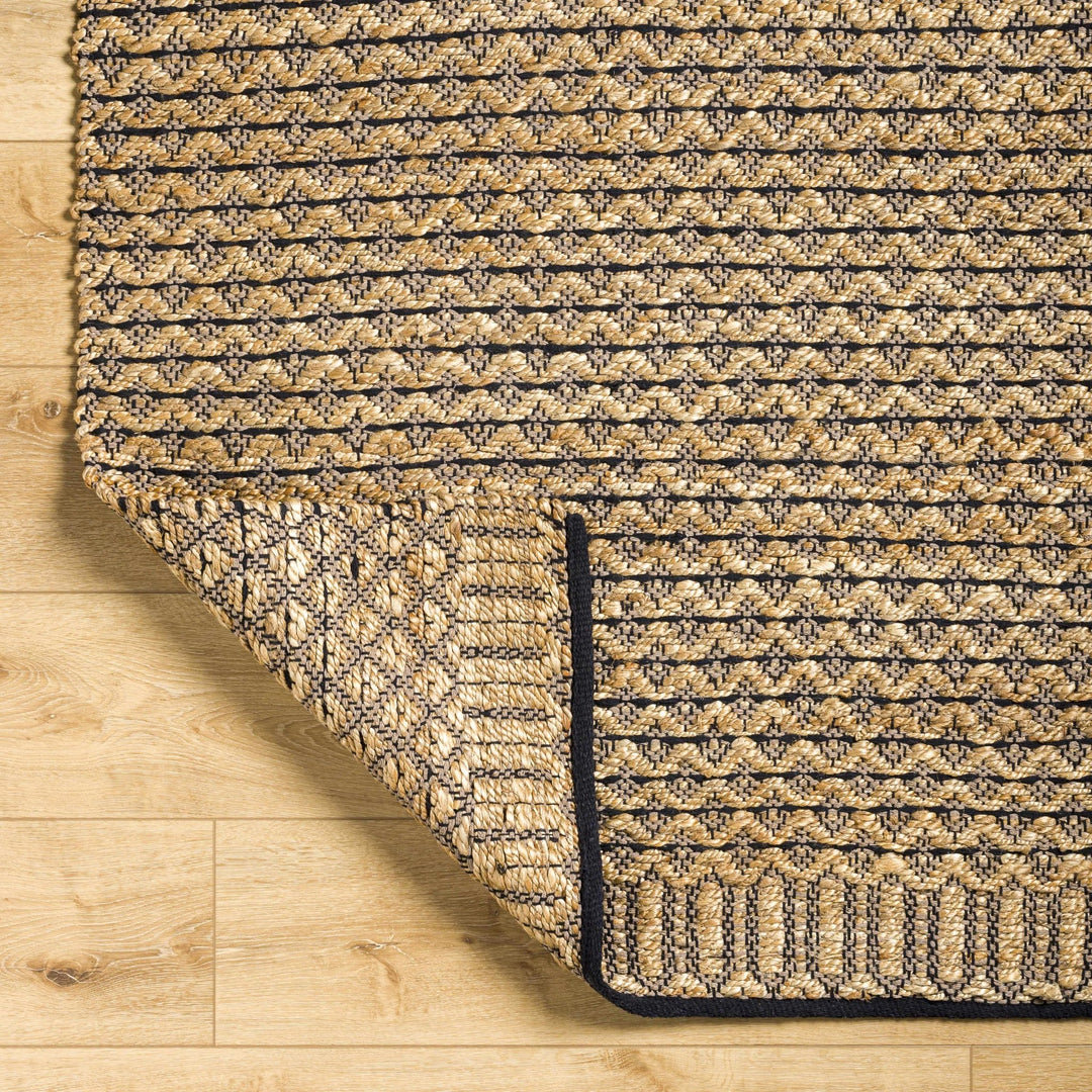 Fruma Brown Modern Style Hand Woven Cotton Area Rug - The Rug Decor