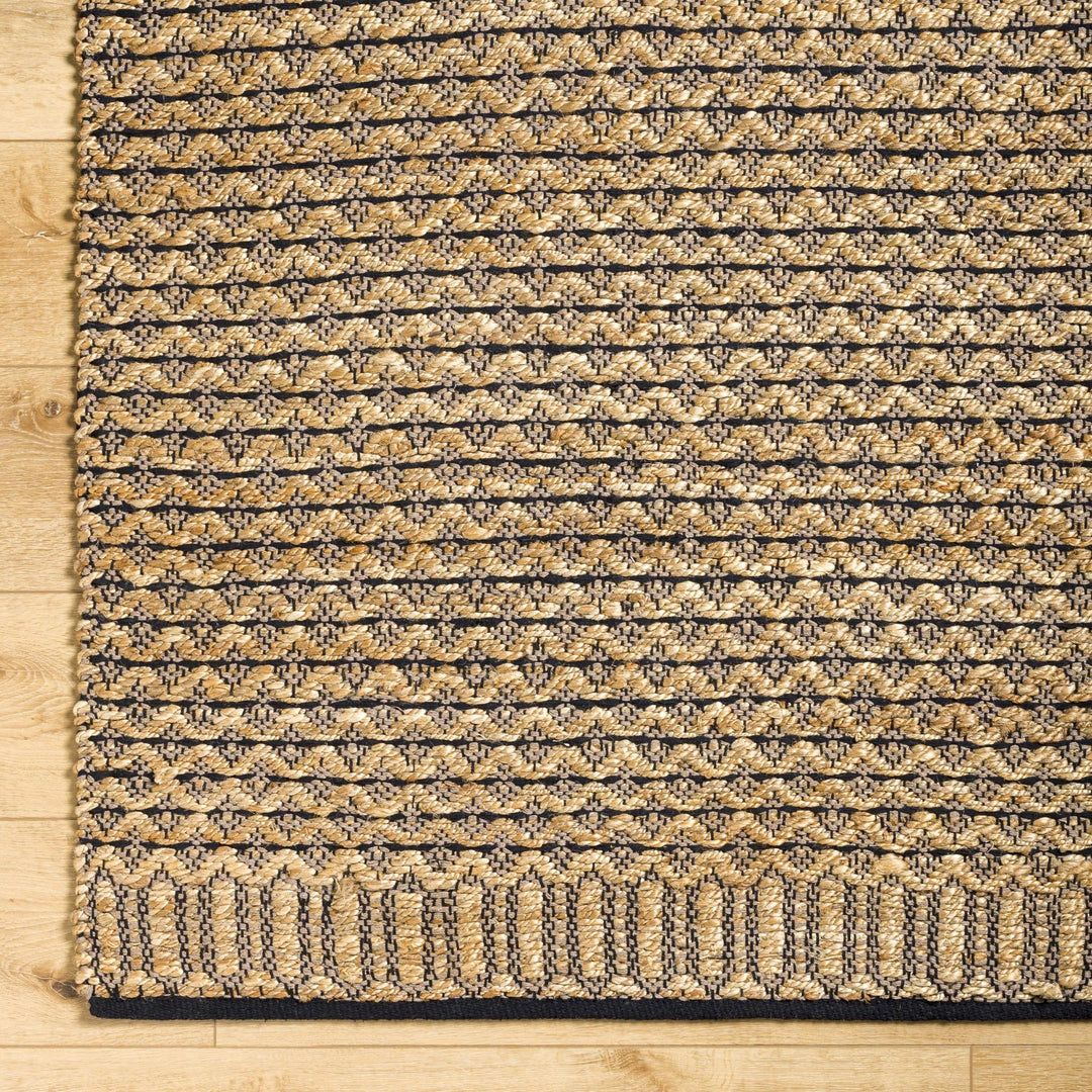 Fruma Brown Modern Style Hand Woven Cotton Area Rug - The Rug Decor