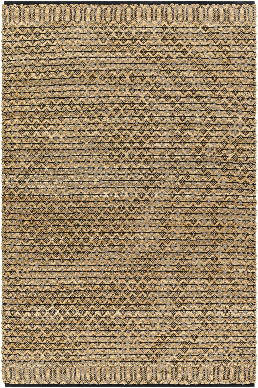 Fruma Brown Modern Style Hand Woven Cotton Area Rug - The Rug Decor