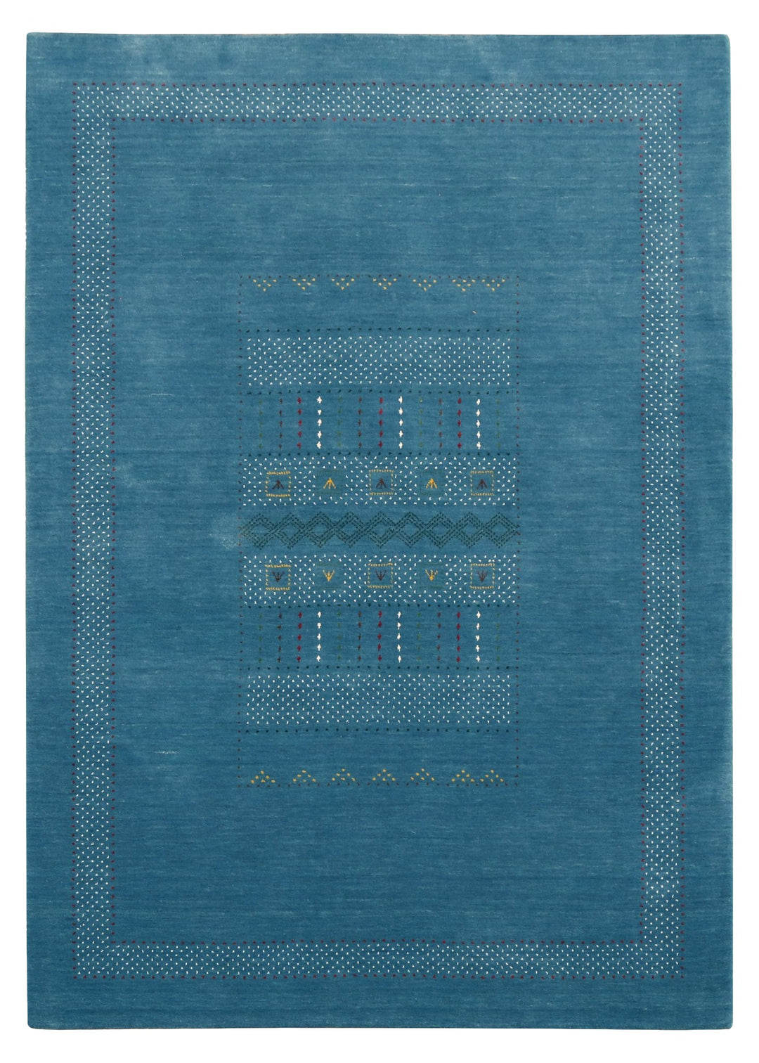 Gabbeh Design Hand Loomed Wool Area Rug - The Rug Decor