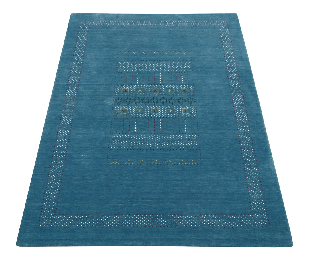 Gabbeh Design Hand Loomed Wool Area Rug - The Rug Decor