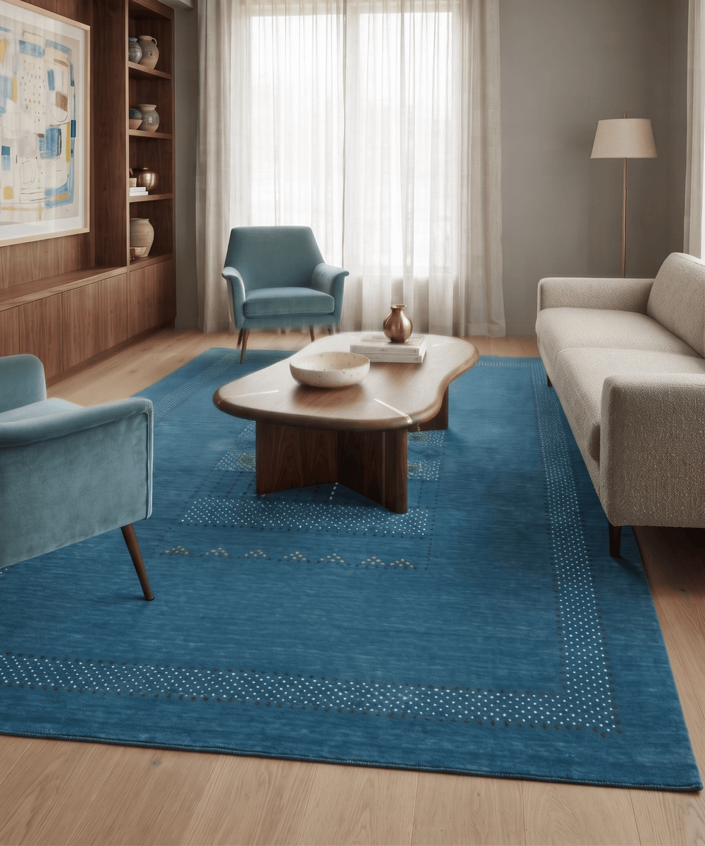 Gabbeh Design Hand Loomed Wool Area Rug - The Rug Decor
