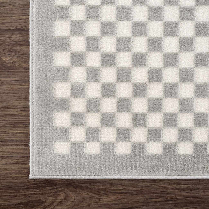Gaiwan Modern Geometrical Design Gray Washable Area Rug - The Rug Decor