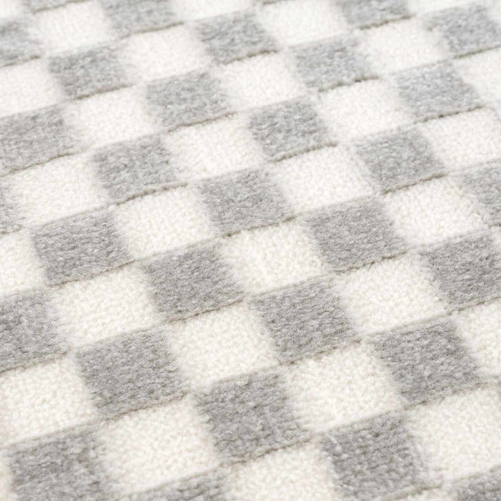 Gaiwan Modern Geometrical Design Gray Washable Area Rug - The Rug Decor